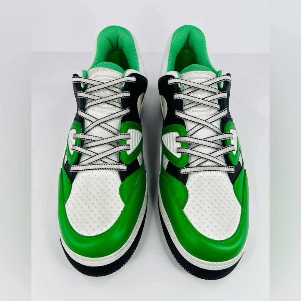 Gucci Basket Distressed Basketball Demetra Vegan Sneaker UK 13 - US 13.5 - EU 47 - Picture 12 of 13
